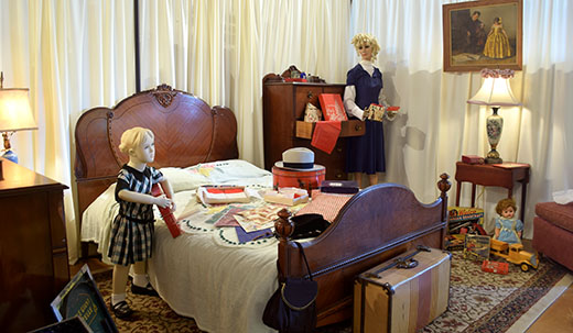 Christmas bedroom